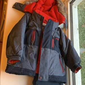 2T Oshkosh snow suit